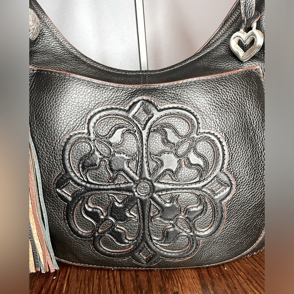 Brighton Ferrara Collection Silvana Leather Hobo - Picture 6 of 11